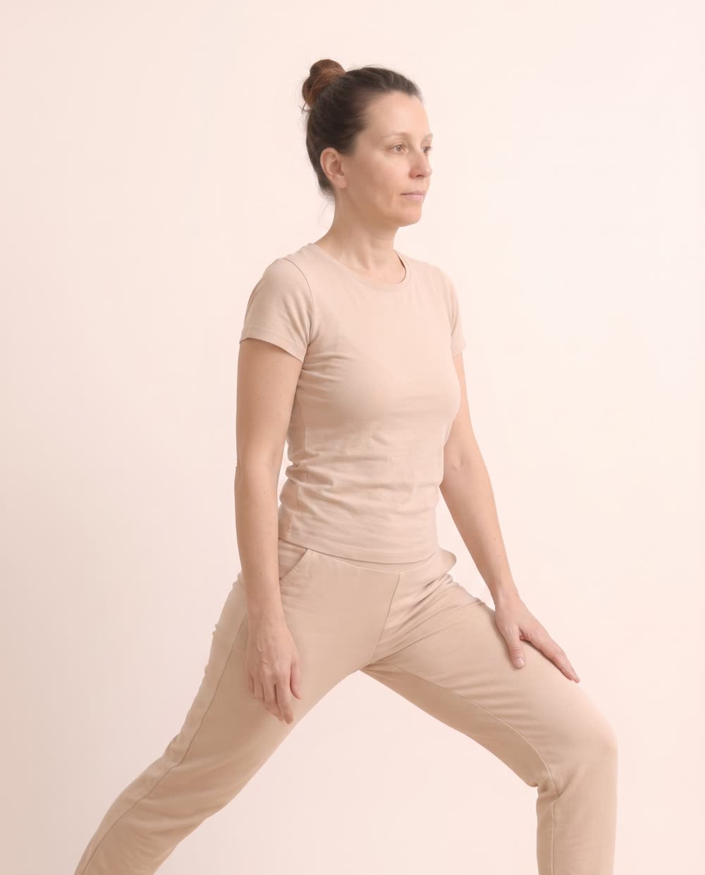 Active person engaging in sports and movement